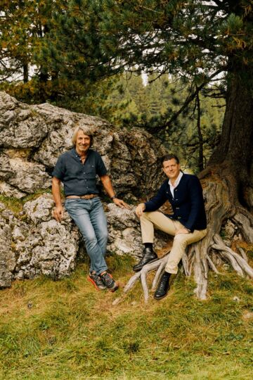 Hubert Messner und Lenz Koppelstätter