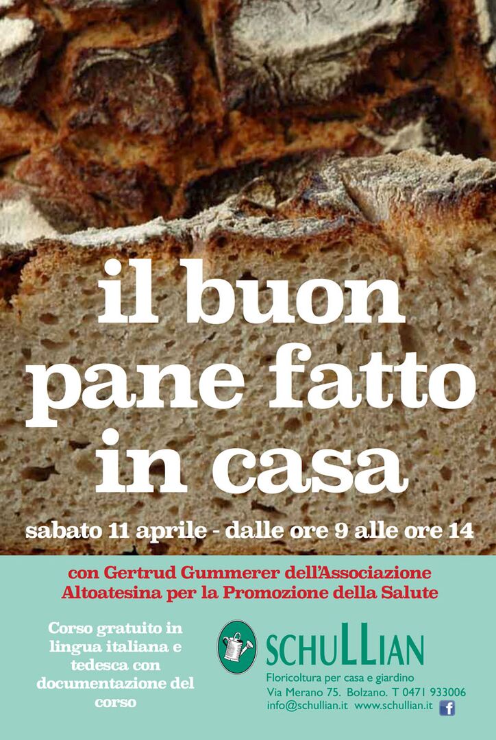 Il buon pane fatto in casa